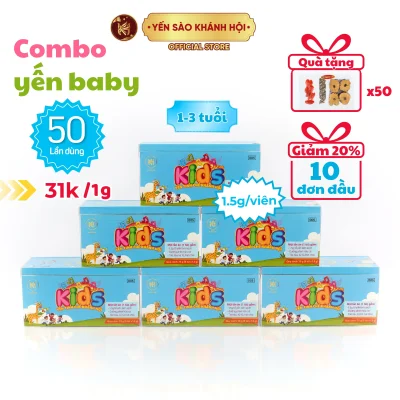Yến Tinh Chế Khánh Hội Kids - 5 Lần Dùng