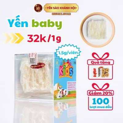 Yến Tinh Chế Khánh Hội Kids - 2 Lần Dùng