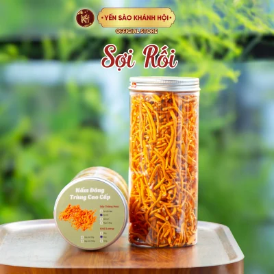 Nấm Đông Trùng Hạ Thảo Sấy Thăng Hoa. Chưng Yến, Pha Trà Bồi Bổ Sức Khỏe.