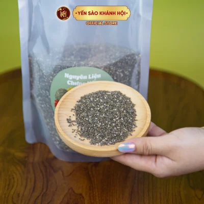 Hạt Chia Hữu Cơ Hạt Sạch Đẹp Thơm. Chưng Yến, Pha Trà Giúp Thanh Nhiệt Đẹp Da.