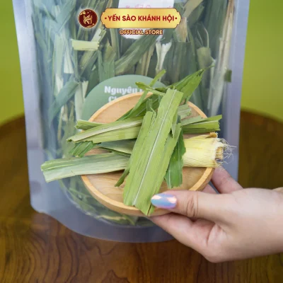 Lá Dứa Sấy Khô Thơm, Sạch, Dùng Chung Với Yến Sào.