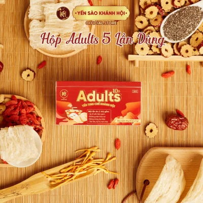 Yến Tinh Chế Khánh Hội Adults - 100 Lần Dùng