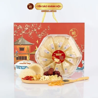 Yến Tinh Chế Nguyên Tổ Khánh Hội - Hộp Quà - Hộp 100g