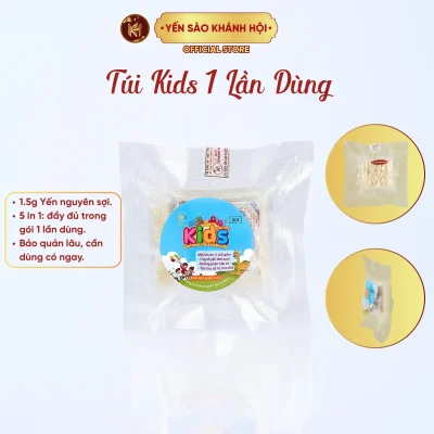 Yến Tinh Chế Khánh Hội Kids - 1 Lần Dùng