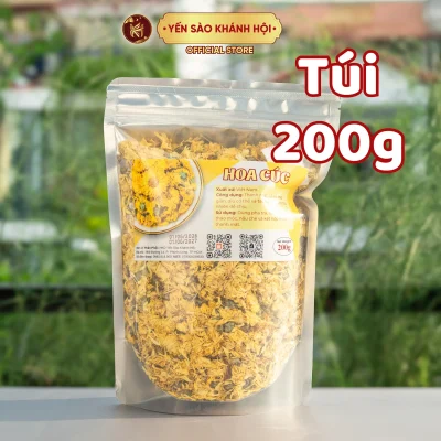 Hoa Cúc Vàng Sấy Khô, Hoàng Cúc Nguyên Bông Tự Nhiên, Mát Gan, Sáng Mắt, Dưỡng Nhan.