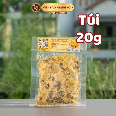 Hoa Cúc Vàng Sấy Khô, Hoàng Cúc Nguyên Bông Tự Nhiên, Mát Gan, Sáng Mắt, Dưỡng Nhan.