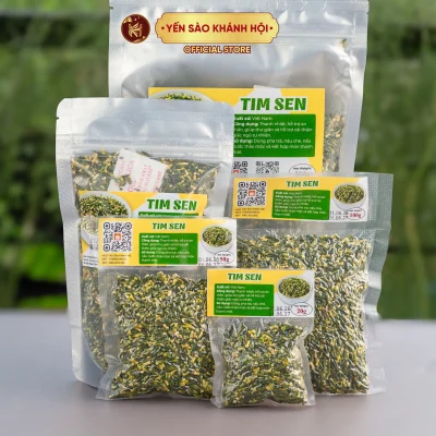 Tim Sen Khô (Tâm Sen), Loại To Đẹp Thượng Hạng. Giúp Thanh Nhiệt, Ngủ Ngon, Dùng Pha Trà, Nước Thảo Mộc.