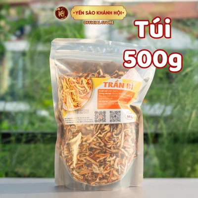Trần Bì (Vỏ Quýt, Vỏ Cam) Sấy Khô, Thái Sợi. Hàng Loại 1 Thơm, Sạch. Dùng Pha Trà, Nấu Siro Giúp Giảm Ho.