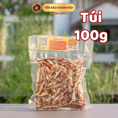 Trần Bì (Vỏ Quýt, Vỏ Cam) Sấy Khô, Thái Sợi. Hàng Loại 1 Thơm, Sạch. Dùng Pha Trà, Nấu Siro Giúp Giảm Ho.