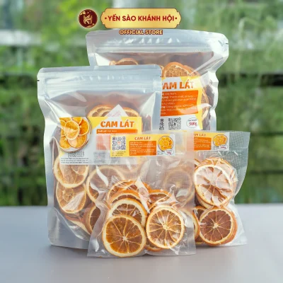 Cam Lát Loại Thượng Hạng. Thái Lát Sấy Khô, Pha Trà Dexto Trái Cây, Da Sáng Dáng Đẹp, Thanh Lọc Cơ Thể.