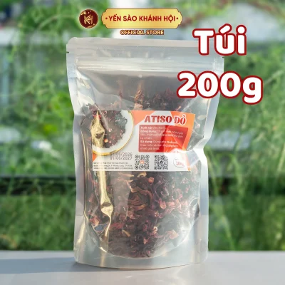 Hoa Atiso Đỏ (Bụp Giấm/Hibiscus). Hàng Tuyển Chọn, Sấy Lạnh, Hoa To, Sạch. Thanh Nhiệt, Giải Khát.