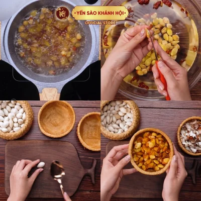 Bạch Quả Tươi Loại 1 [Dùng Ngay], Hàng Mới, To, Sạch. Dùng Nấu Chè, Chưng Yến, Hầm Gà.