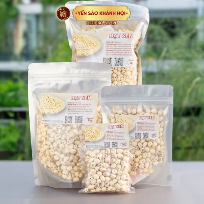 Hạt Sen Khô Loại 1, Thơm, Bùi, Giàu Dinh Dưỡng. Nấu Chè, Hầm Canh, Chưng Yến, Tốt Cho Sức Khỏe.