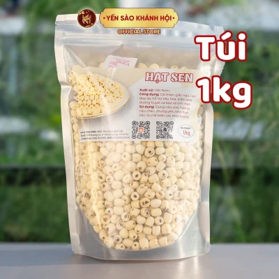 Hạt Sen Khô Loại 1, Thơm, Bùi, Giàu Dinh Dưỡng. Nấu Chè, Hầm Canh, Chưng Yến, Tốt Cho Sức Khỏe.