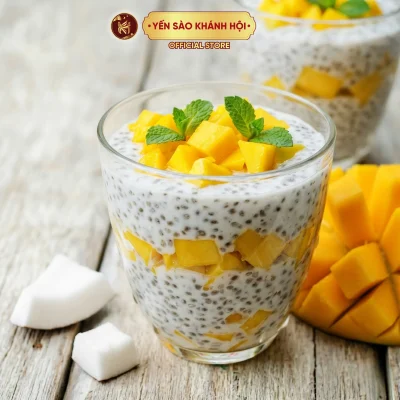 Hạt Chia Hữu Cơ Hạt Sạch Đẹp Thơm. Chưng Yến, Pha Trà Giúp Thanh Nhiệt Đẹp Da.
