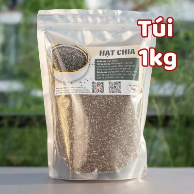 Hạt Chia Hữu Cơ Hạt Sạch Đẹp Thơm. Chưng Yến, Pha Trà Giúp Thanh Nhiệt Đẹp Da.