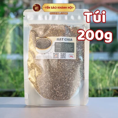 Hạt Chia Hữu Cơ Hạt Sạch Đẹp Thơm. Chưng Yến, Pha Trà Giúp Thanh Nhiệt Đẹp Da.