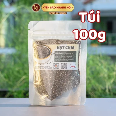 Hạt Chia Hữu Cơ Hạt Sạch Đẹp Thơm. Chưng Yến, Pha Trà Giúp Thanh Nhiệt Đẹp Da.