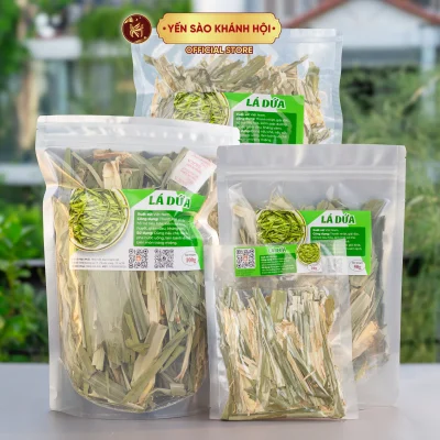 Lá Dứa Sấy Khô Thơm, Sạch, Dùng Chung Với Yến Sào.