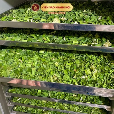 Lá Dứa Sấy Khô Thơm, Sạch, Dùng Chung Với Yến Sào.