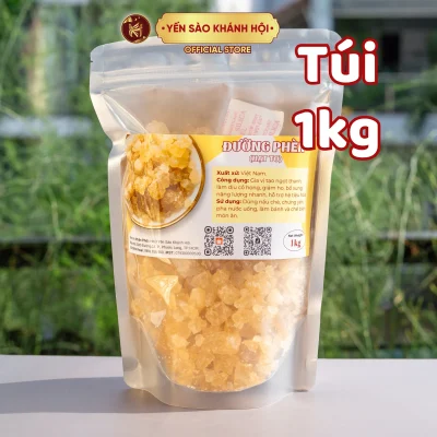 Đường Phèn Thủ Công Quảng Ngãi Loại 1, Không Tẩy Trắng, Sạch, Ngọt Thanh. Nấu Chè, Chưng Yến.