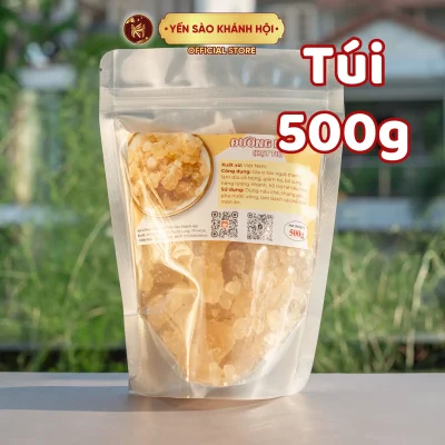 Đường Phèn Thủ Công Quảng Ngãi Loại 1, Không Tẩy Trắng, Sạch, Ngọt Thanh. Nấu Chè, Chưng Yến.