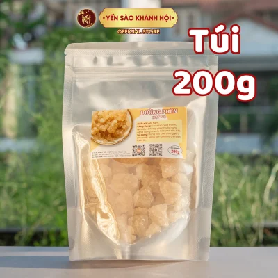 Đường Phèn Thủ Công Quảng Ngãi Loại 1, Không Tẩy Trắng, Sạch, Ngọt Thanh. Nấu Chè, Chưng Yến.