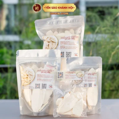 Hoài Sơn THƯỜNG (Củ Mỳ/Sắn) Cắt Lát, Sấy Khô. Dùng Hầm Canh, Nấu Cháo, Tiềm Gà.