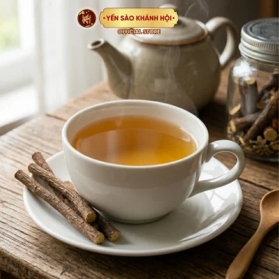 Cam Thảo Thượng Hạng Thái Lát. Khô, Sạch, Thơm. Thanh Nhiệt, Giải Độc, Đẹp Da, Tăng Cường Sức Khỏe.