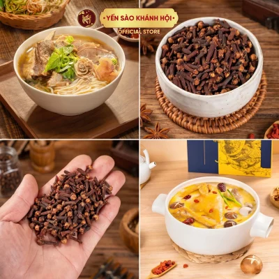 Đinh Hương Khô Loại 1, Nụ To, Thơm Đậm, Nhiều Tinh Dầu. Dùng Làm Gia Vị Tẩm Ướp Món Ăn Thơm Ngon Chuẩn Vị.